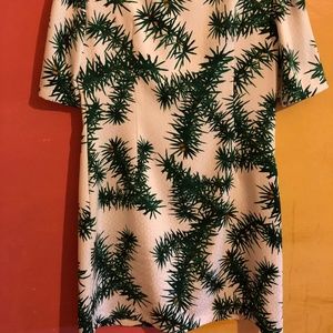 Cotton and silk blend, dress